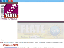 Tablet Screenshot of fl-ate.org